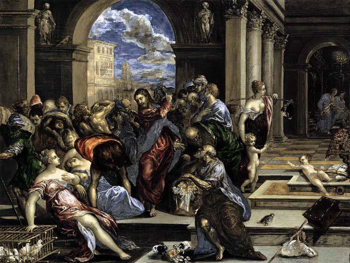 El Greco The Purification of the Temple